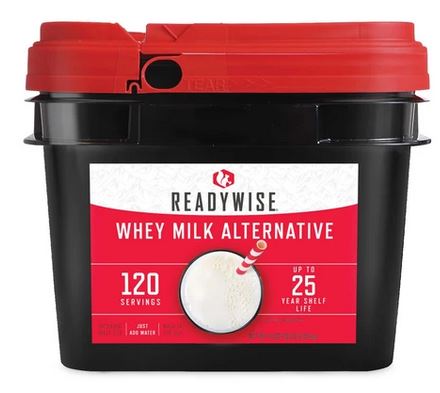 120 Serving Whey Milk<br> 20 Years Shelf Life<br>Shipping Included